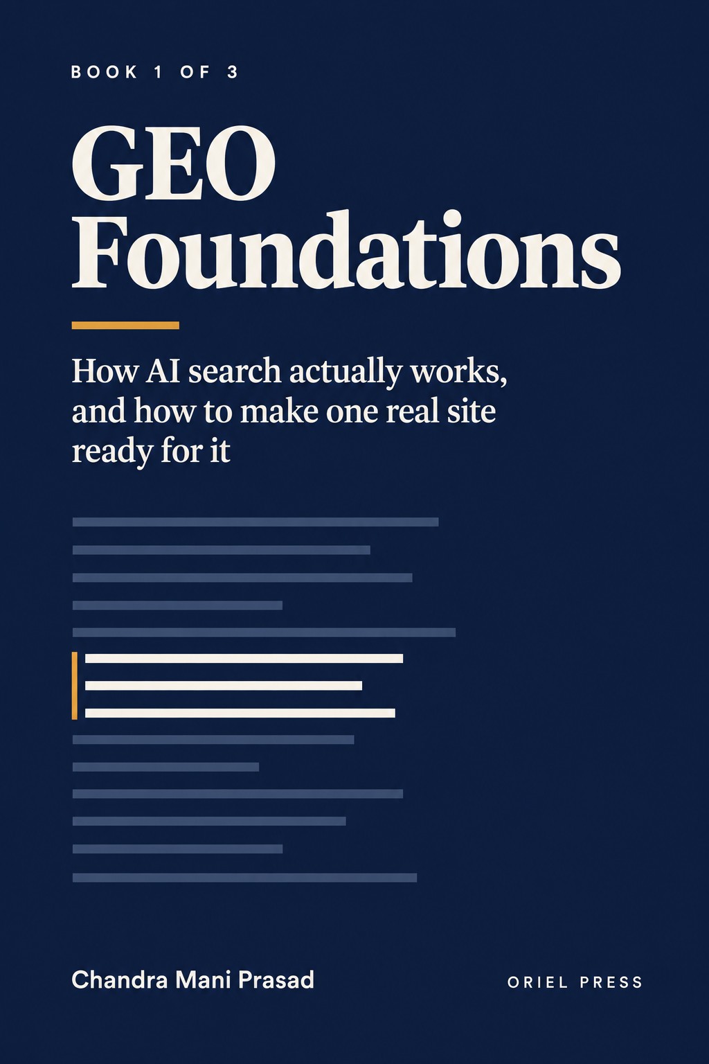 Cover of the book GEO Foundations